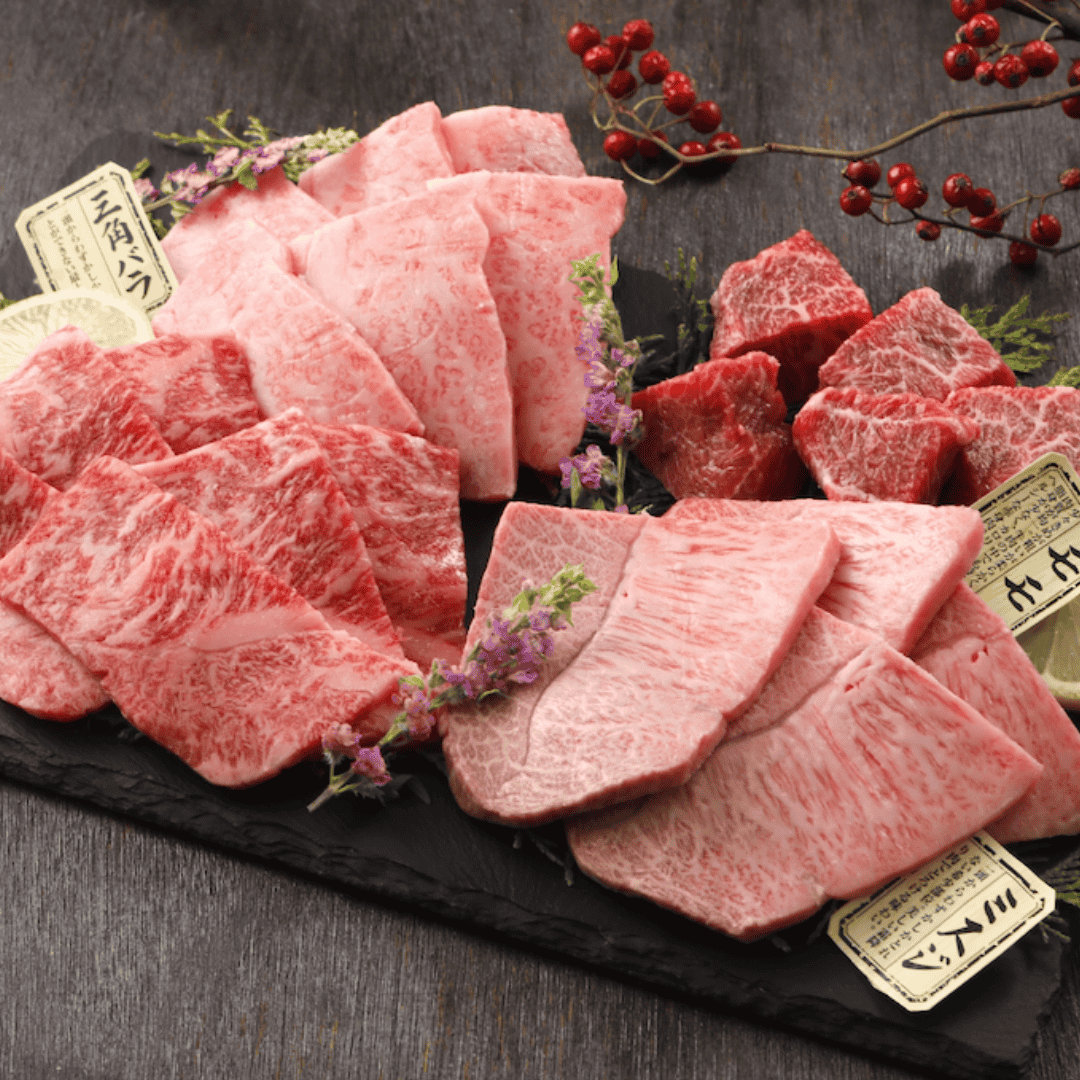 黒毛和牛 焼肉 4種 食べ比べ セット (合計320g) BBQ 焼肉用 商品画像