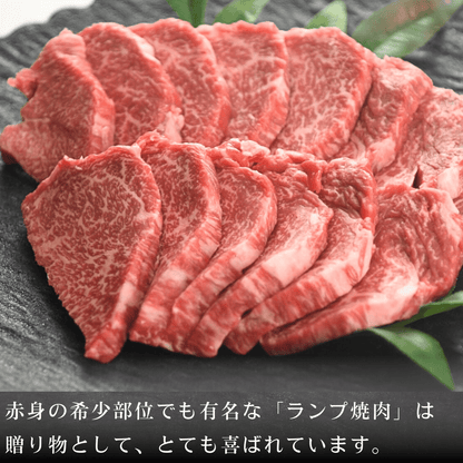 【残暑見舞い 敬老の日 ギフト】黒毛和牛 焼肉 食べ比べセット 800g (霜降りカルビ焼肉400g・希少部位 赤身 ランプ焼肉400g) BBQ (バーベキュー)に おすすめ | 肉のカワグチ通販・お取り寄せ プレゼント.